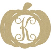 Kürbis-Monogramm Buchstabe K - Unlackiertes Holz Zum Basteln Im Herbst Kürbis-Monogramm Buchstabe K - Unlackiertes Holz Zum Basteln Im Herbst von Buildeez
