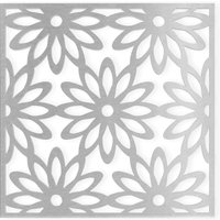 Metall Wandkunst Blumengitter - Mandala Für Wohnkultur, Wandpaneele, Auflagen, Gitter, Sichtschutz & Yard Decor von Buildeez