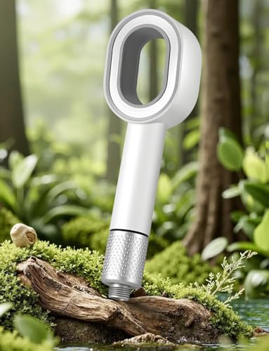 Filtersonic 3 In 1 Duschkopf Doodle Hochdruck Duschkopf mit Filter, Duschkopf Filter Gegen Kalk Duschkopf Druckerhöhend Filter Duschkopf Mit Schwamm für Entfernen Vom Harten Wasser, Schwermetall von Builrand