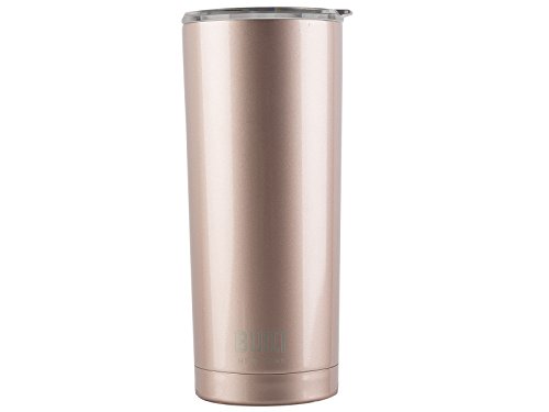 Built, isolierter Reisebecher/Thermosflasche, Edelstahl, 590 ml – roségold von Built