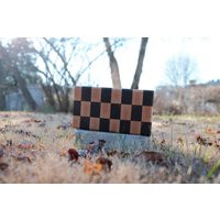 Nussbaum & Hartahorn "Schachbrett" Endkörnung Schneidebrett | Auf Bestellung Nussbaum & Hartahorn "Schachbrett" Endkörnung Schneidebrett | Auf Bestellung von BuiltByBonezCrafts