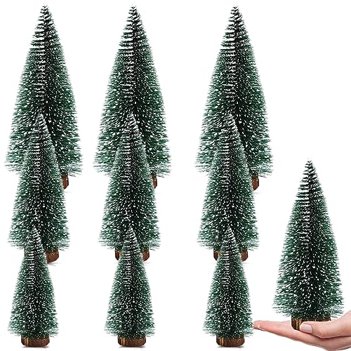 Grün Klein Mini Christbaum, 9 Stück Weihnachtsbaum, Künstlich Miniatur Tannenbaum, Mini Weihnachts Baum, Weihnachtsbaum Schnee Klein mit Holzsockel, Für Fest Neujahr Party, 10/15/20CM Grün Klein Mini Christbaum, 9 Stück Weihnachtsbaum, Künstlich Miniatur Tannenbaum, Mini Weihnachts Baum, Weihnachtsbaum Schnee Klein mit Holzsockel, Für Fest Neujahr Party, 10/15/20CM von Bukezudang
