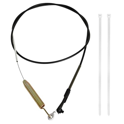 133-1998 Bremszug Kompatibel mit Toro TimeMaster Rasenmäher 21199 20976 20978 21200 21199HD 21811 21810 - Blade Brake Cable mit 2 Riemen für Toro Timemaster 30" Selbstfahrender Rasenmäher von Bularie