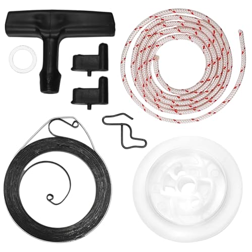 Seilzugfeder-Set, Ersatz für Stihl 034 036 044 046 MS340 MS360 MS440 MS460 Kettensäge 1128 195 0400 von BuleVina