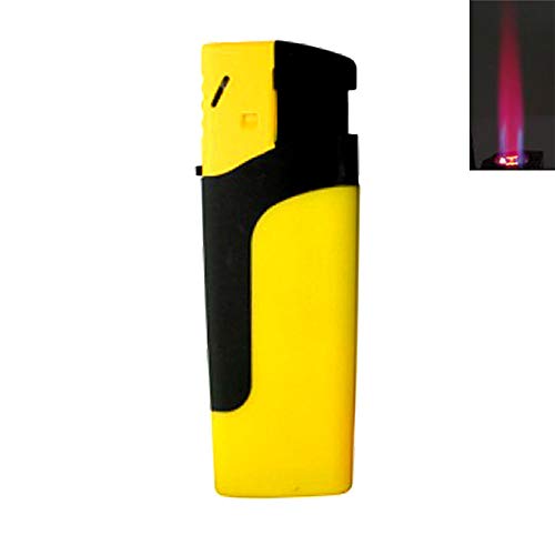 Sturmfeuerzeug MOSA Turbo Feuerzeug 5 Farben Jet Flame Torch Gas Lighter (Gelb) von Bulentini