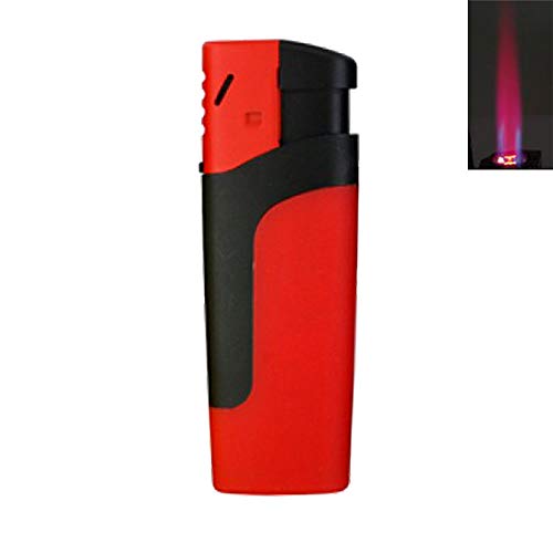 Sturmfeuerzeug MOSA Turbo Feuerzeug 5 Farben Jet Flame Torch Gas Lighter (Rot) von Bulentini