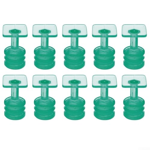 10 Pack Film Dent Repair Tools with Plastic Gaskets for Automotive Paint Dent Removal and Repair Suitable for Various Vehicles (Green) von Bulevisiter