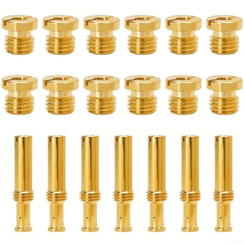 19-teiliges Vergaserdüsen-Ersatzset, 12 Hauptdüsen & 7 Zwischendüsen für Präzisions-Tuning 19-teiliges Vergaserdüsen-Ersatzset, 12 Hauptdüsen & 7 Zwischendüsen für Präzisions-Tuning von Bulevisiter