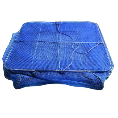 3-lagiges Trockennetz zum Angeln und Trocknen von Gemüse, faltbares Design für einfache Verwendung und Lagerung (35 x 35 x 65 cm) von Bulevisiter