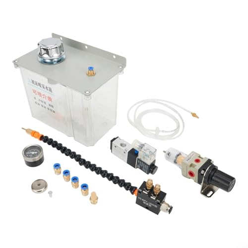 3L Schmierspray Kühler Kühlmittelpumpe Ölnebelsprüher mit vollständig versiegeltem Werkzeugkühlsystem, starker Magnetfuß, Druckregler und (220 V) von Bulevisiter