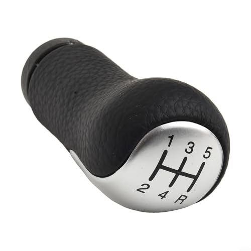 5-Gang-Schaltknauf für Ford Fiesta für Fusion für Transit Connect 2002 und spätere Modelle, robuste ABS-Konstruktion für zuverlässige Leistung (Handballgrau) von Bulevisiter