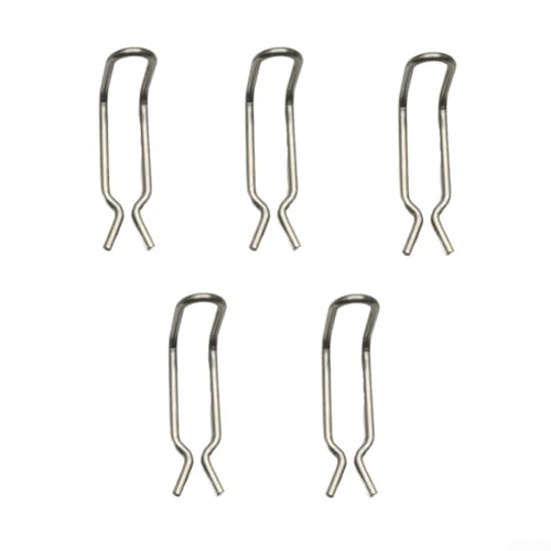 50372210 Ersatz-Federklemmen, für Kärcher Hochdruckreiniger-Schlauch, K3, K4, K5, K6, für K7 304 Edelstahl-Clips, 5/10 Stück (5 Stück) von Bulevisiter