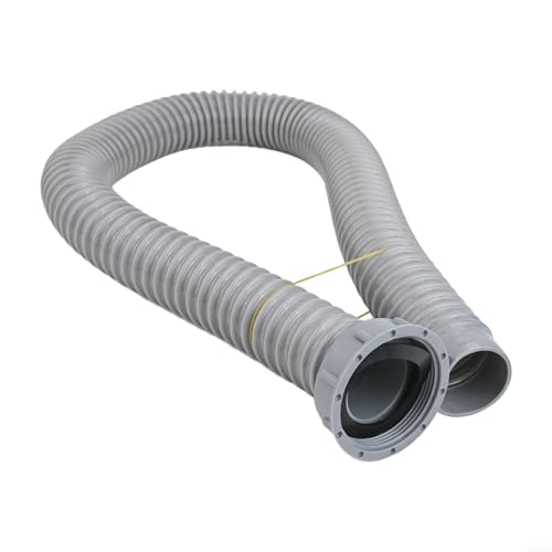 Abflussrohrsieb für Küchenspüle, 58 mm Abwasserschlauch mit einfachem Anschluss und robustem Material (100 cm) von Bulevisiter