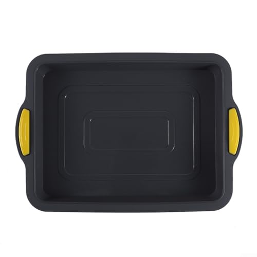 Backblech 27,9 cm Antihaft-Silikon für perfekt gebackene Desserts wie Käsekuchen (Grau Y) von Bulevisiter