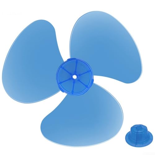 Bulevisiter 30,5 cm Lüfterblatt Ersatzteile Kunststoff 3 Flügel Design Ständer Lüfter Propeller mit 8 mm Mittelloch für Desktop-Bodenventilator Home Office Kühlsystem von Bulevisiter