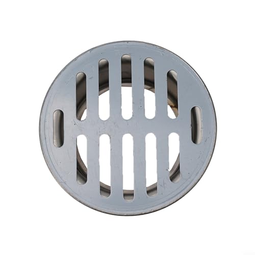 Bulevisiter Abdeckkappe für den Außenbereich, Edelstahl, für Dach, Balkon, Bodenablauf, mit hohlem Design für Anti-blockierende Gartenabflussrohre (Ø 83 mm) von Bulevisiter