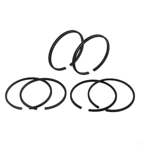 Bulevisiter Effizienter Kolben für Ring-Kit für Luftpumpenteile, 6 Metallkolben für verbesserte Luftkompressor-Funktion (50) von Bulevisiter