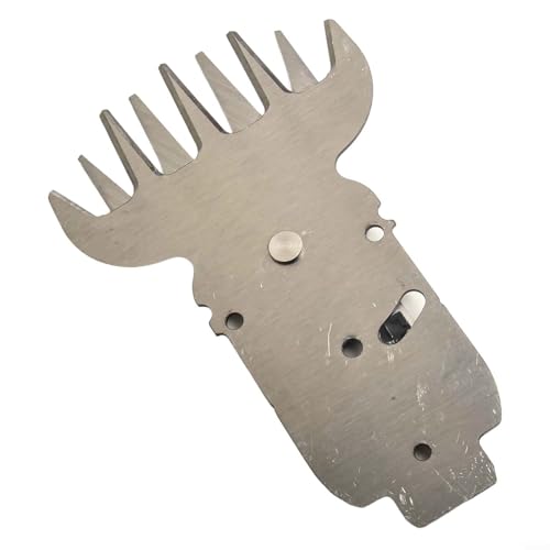 Bulevisiter Ersatzklinge für AGS ASB 10.8 Li Akku-Grasschere, 10 cm Arbeitsbreite, einfache Installation, effiziente Schnittleistung, Metallkonstruktion von Bulevisiter