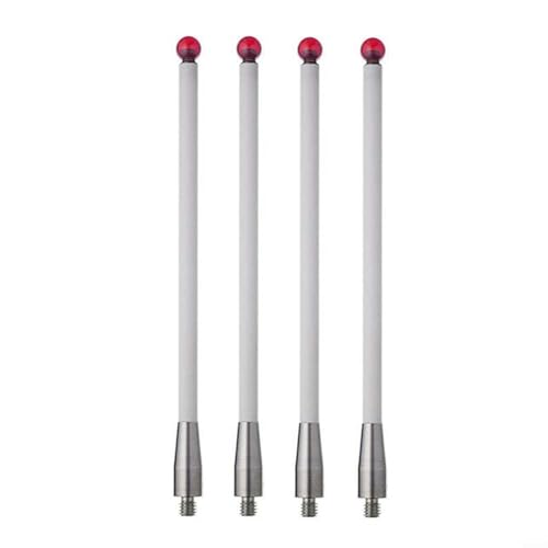Bulevisiter Für CMM Touch Probe Stylus A-5000-3712 mit 6 mm Rubin-Kugelspitze und 100 mm Keramikschaft, kompatibel mit Koordinatenmessmaschinen für Präzision von Bulevisiter