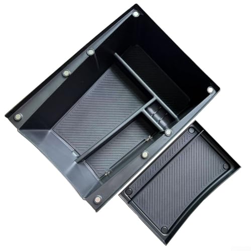 Bulevisiter Für EV3 Armlehne unter Aufbewahrungsbox Organizer Auto Mittelkonsole Container Halter Innenraum Modifikation Teile Verstauen Ordnen Tablett von Bulevisiter