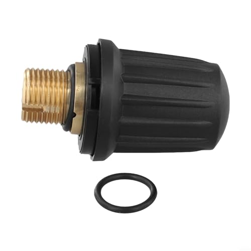 Bulevisiter Für Kärcher Dampfreiniger Sicherheitsverriegelungsventil Ersatzteil mit schwarzer O-Ringkappe, für SC1.010 SC1.020 SC1.030 SC2.000 Modelle 4.590-105.0 6.363-279.0 (1 Packung) von Bulevisiter