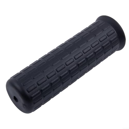 Bulevisiter Gummigriffe für Schubkarren, 30 mm Innendurchmesser, rutschfester gerillter Griff, Ersatz für runde Rohre, wetterfeste, schwarze Gummiabdeckungen für Garten (122 x 30 mm), 2 Stück von Bulevisiter