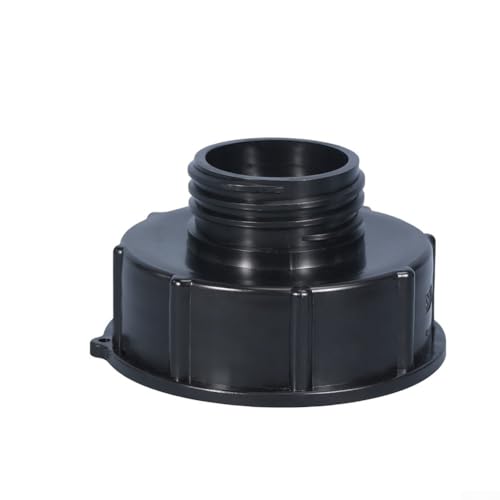 Bulevisiter IBC-Tankadapter DN100 auf S60x6 Reduzierstück, langlebiger Kunststoffanschluss für Zwischenbehälter, Tonnenbehälterarmatur mit Grobgewinde auf fein (Grobgewinde) von Bulevisiter