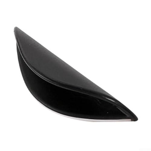 Bulevisiter Kunststoff-Möbelgriff für Kleiderschrank, Schrank, Schublade, Schiebetür (schwarz) von Bulevisiter