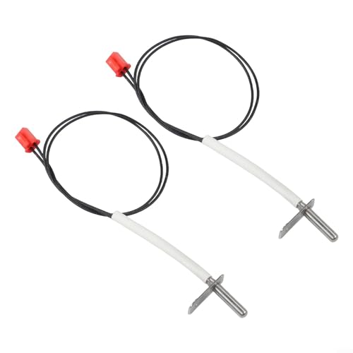 Bulevisiter Luftfritteusen-Temperatursensor, 200 K mit 30 cm langer Sonde, ABS-Metallkonstruktion, präzises Ersatzthermistor-Zubehör für Fritteuse Bulevisiter Luftfritteusen-Temperatursensor, 200 K mit 30 cm langer Sonde, ABS-Metallkonstruktion, präzises Ersatzthermistor-Zubehör für Fritteuse von Bulevisiter
