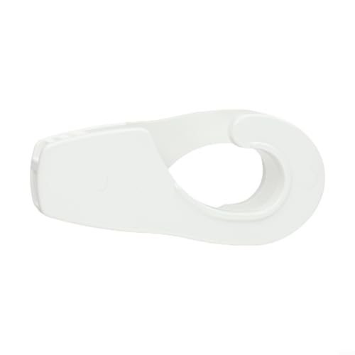 Bulevisiter Marine Fender Hanger Replacement Hook 25mm Quick Adjustable Mudguard Cable Accessories for Boat Rail Angled Side Entry Grooves ABS Plastic(White) von Bulevisiter