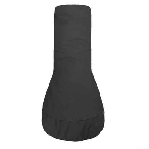 Bulevisiter Outdoor-Kaminabdeckung, wasserdichte Kaminabdeckung, Oxford-Stoff, wetterbeständiger Schutz für den ganzjährigen Gebrauch, 121,9 x 61 x 30,5 cm, Schwarz von Bulevisiter