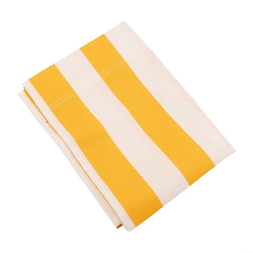 Bulevisiter Outdoor Strandkorb Stoff Abdeckung Wasserdicht Schnell Trocknend Polyester Material für Sonnenliegen Liegestühle Terrasse Gartenmöbel 120 x 45 cm (1 Stück) von Bulevisiter