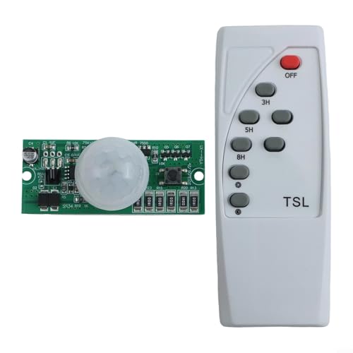 Bulevisiter Solar-Straßenlaternen-Controller-Leiterplatte mit PIR-Bewegungssensor, kompatibel mit 3,2 V LiFePO4 und 3,7 V Lithium-Batterien, Fernbedienungsfunktion, Bulevisiter Solar-Straßenlaternen-Controller-Leiterplatte mit PIR-Bewegungssensor, kompatibel mit 3,2 V LiFePO4 und 3,7 V Lithium-Batterien, Fernbedienungsfunktion, von Bulevisiter
