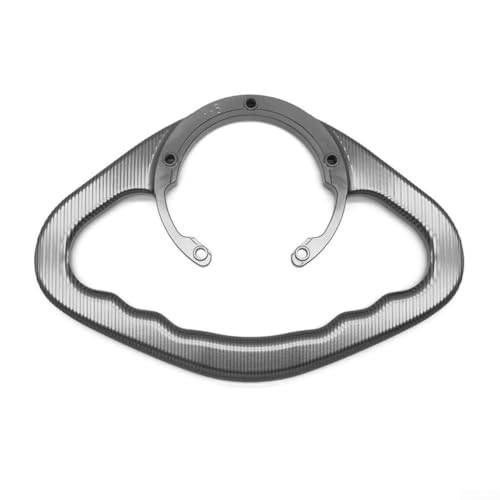 Bulevisiter Tankgriff, Armlehne Motorrad hinten Beifahrer Haltegriff Aluminiumlegierung Handlauf Unterstützung Zubehör Haltegriff Halter für CFMOTO Modelle (grau) von Bulevisiter