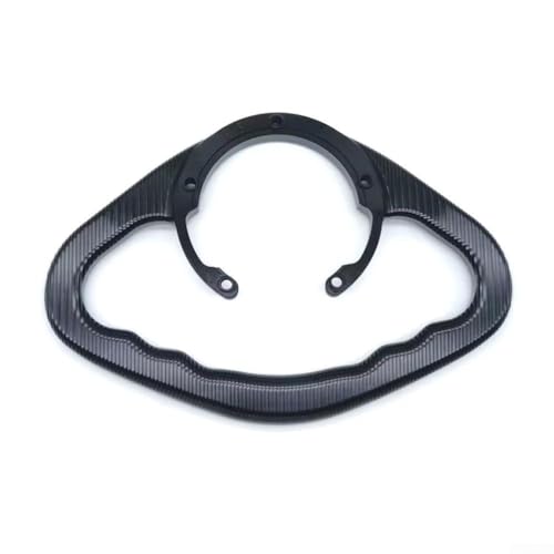 Bulevisiter Tankgriff, Armlehne Motorrad hinten Beifahrer Haltegriff Aluminiumlegierung Handlauf Unterstützung Zubehör Haltegriff Halter für CFMOTO Modelle (schwarz) von Bulevisiter