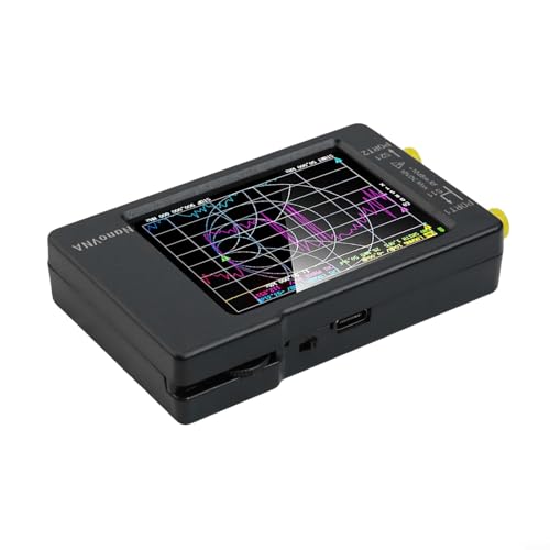 Bulevisiter Vector Netzwerkanalysator 10KHz-1,5GHz mit 2,8 Zoll TFT Display, Tragbares HF VHF UHF Messgerät für S-Parameter, SWR, Phase und für Smith Bulevisiter Vector Netzwerkanalysator 10KHz-1,5GHz mit 2,8 Zoll TFT Display, Tragbares HF VHF UHF Messgerät für S-Parameter, SWR, Phase und für Smith von Bulevisiter