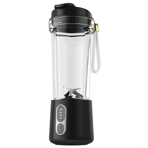 Bulevisiter Vielseitiger Küchenmixer mit automatischer Reinigungsfunktion, benutzerfreundliche Oberfläche für Smoothies, Pürees, Hacken (5 bis 5 A schwarz) von Bulevisiter