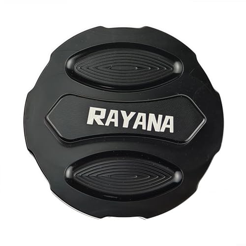 Dekorative Abdeckung für Kraftstofftank aus Aluminiumlegierung, kompatibel mit den meisten Motorrädern und Elektrofahrzeugen, verschleißfest und langlebig (schwarz) von Bulevisiter