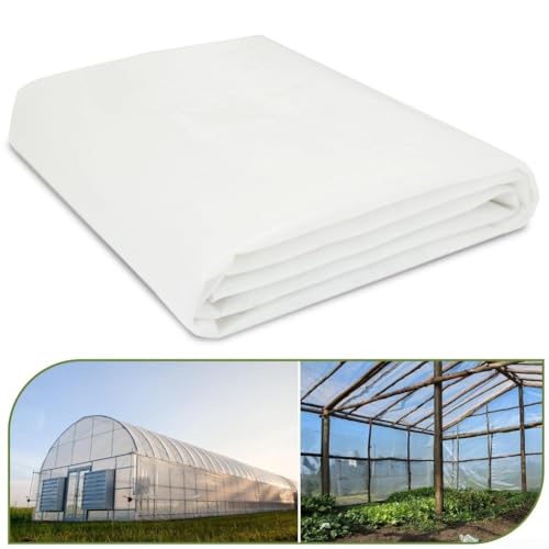 Dicke Isolierfolie für Gewächshäuser, entwickelt für effektive Bodenwärmerückhaltung und Pflanzengesundheit (2 x 3 m/6 s) von Bulevisiter