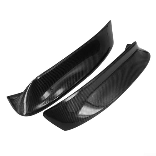 Echt Carbon Fiber Front Stoßstange Splitter Spoiler Kompatibel mit 3er Serie E46 1998-2006, Schwarz ABS Aerodynamische Lippe Wing Kit Echt Carbon Fiber Front Stoßstange Splitter Spoiler Kompatibel mit 3er Serie E46 1998-2006, Schwarz ABS Aerodynamische Lippe Wing Kit von Bulevisiter