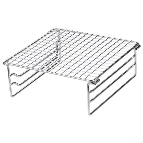 Edelstahl-Mini-Grill mit verstellbarer Höhe für Holzkohlegrill im Freien und wasserbrennendem Lagerfeuer, tragbares faltbares Design für Camping Edelstahl-Mini-Grill mit verstellbarer Höhe für Holzkohlegrill im Freien und wasserbrennendem Lagerfeuer, tragbares faltbares Design für Camping von Bulevisiter