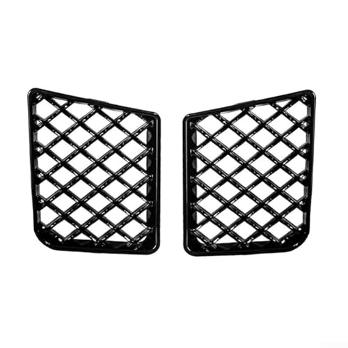 Für BMW G87 M2 2 Pack Front Lower Bumper Grille Mesh Guard 2023 2025 Front Bumper Center Ersatzteil für Airflow (glänzendes Schwarz) von Bulevisiter