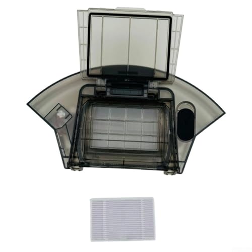 Für Tapo RV30 Plus RV20 Max kompatibler Mülleimer und Wischmopp Wassertank 2 in 1 Aufsatz mit Halterung für Saugroboter von Bulevisiter