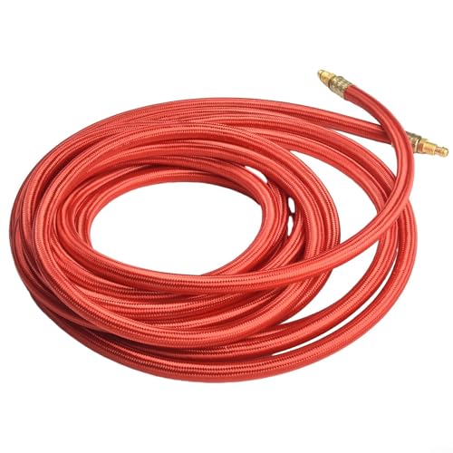 Für WIG Taschenlampe Stromkabel 7,6 m Superflex Silikon Nylon Geflecht Kompatibel mit CK Worldwide 57Y03RSF für Serie 9 17 luftgekühlte Taschenlampen Leicht von Bulevisiter