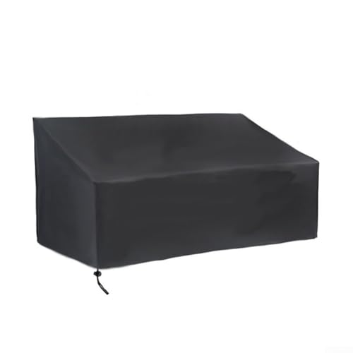 Gartenmöbelabdeckung aus 210D-Gewebe schützt vor Umweltschäden, leicht zu reinigen, verstellbare Passform (147 x 83 x 79 cm) von Bulevisiter