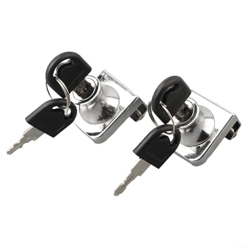 Glasschrankschloss, Einzelglastürschlösser, Vitrinen-Ersatz (Tongkai), 2 Stück von Bulevisiter