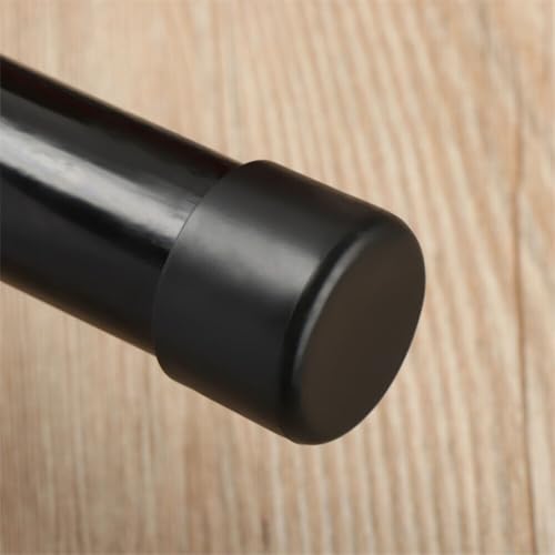 Gummi-Stuhlbein-Schutzpolster für Tische, um Bodenbeläge und Lärm zu vermeiden (schwarz, 16 mm) von Bulevisiter