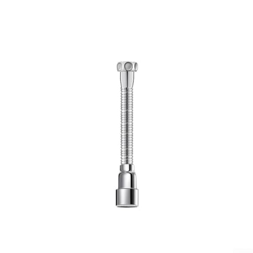 Küchenarmatur-Verlängerungsdüse, 360 Grad drehbarer Luftsprudler, flexible Düse, Wasserhahnverlängerung für mühelosen Zugang zu Wasser in engen Räumen (13 cm) von Bulevisiter