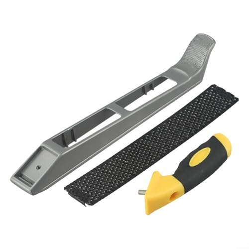 Metallblock Hobel Feile Hobel Holzbearbeitungswerkzeug Edelstahl Board Raspel Hobel (B) von Bulevisiter