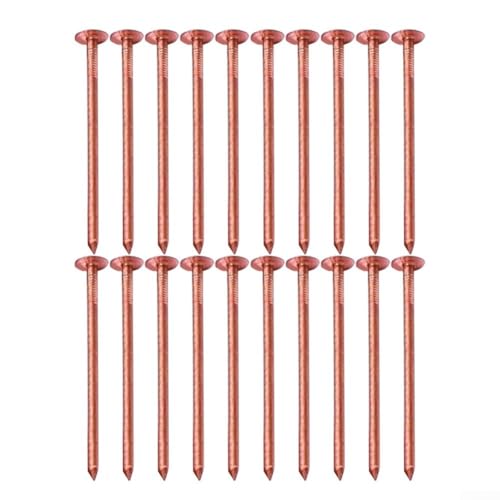 Nägel zum Entfernen von Baumstumpfen aus massivem Kupfer, 65 mm, 75 mm, professionelle Wurzel, Behandlungshardware, Metallspikes für Gartengestaltung, Wartungswerkzeuge (E) von Bulevisiter